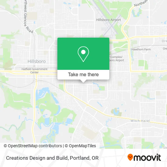Creations Design and Build map