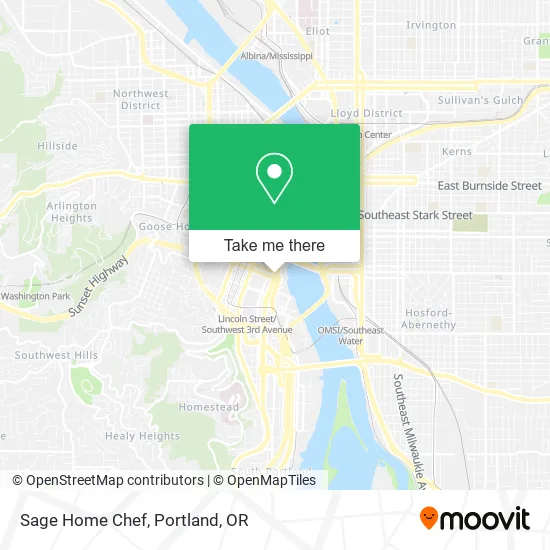 Sage Home Chef map