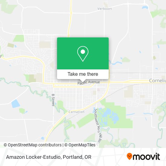 Mapa de Amazon Locker-Estudio