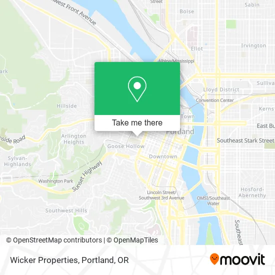 Wicker Properties map