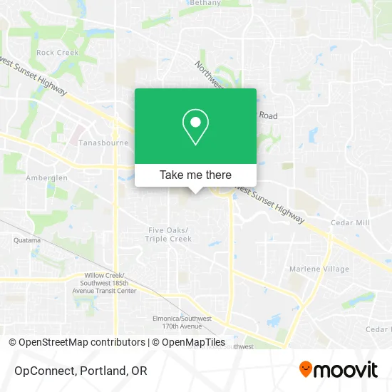 OpConnect map