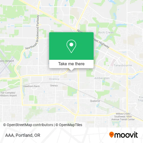 Mapa de AAA