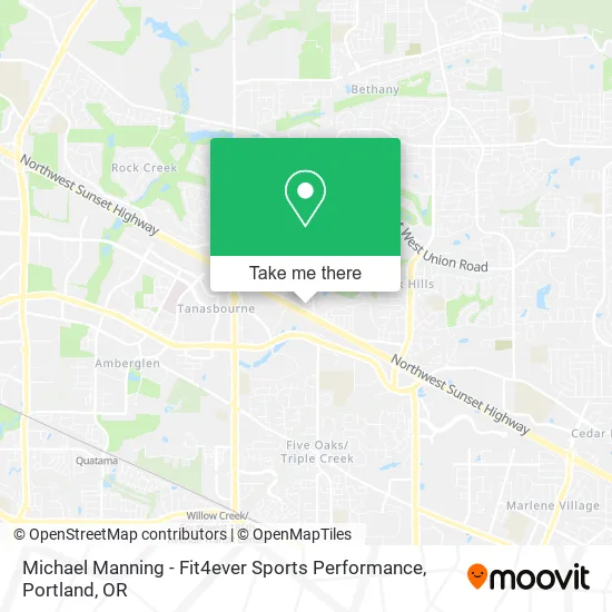 Michael Manning - Fit4ever Sports Performance map
