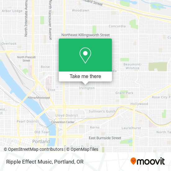Ripple Effect Music map