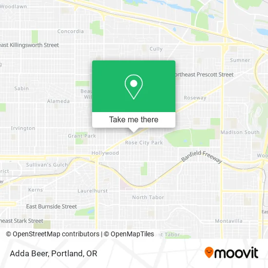 Adda Beer map