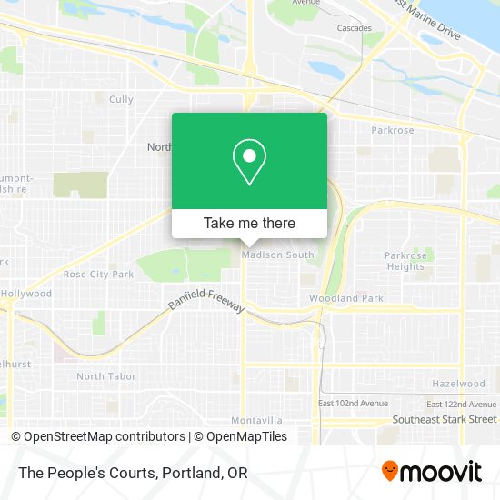 The People's Courts map