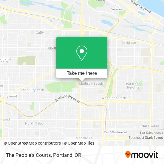 Mapa de The People's Courts