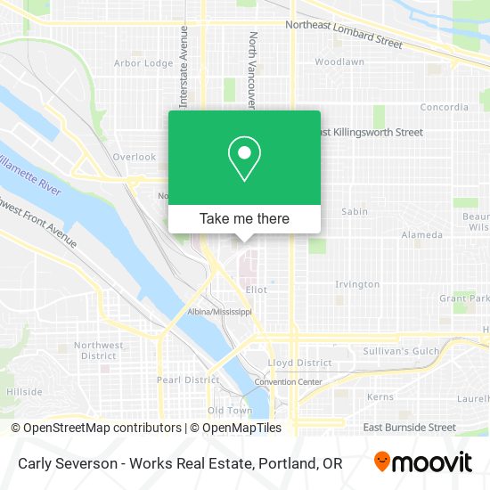 Mapa de Carly Severson - Works Real Estate