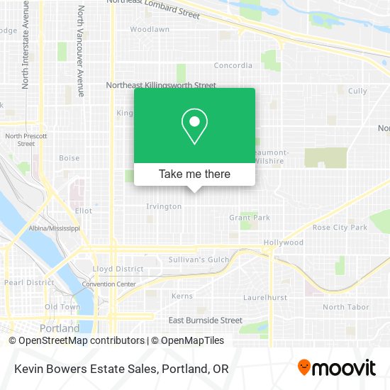 Mapa de Kevin Bowers Estate Sales