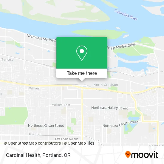 Cardinal Health map
