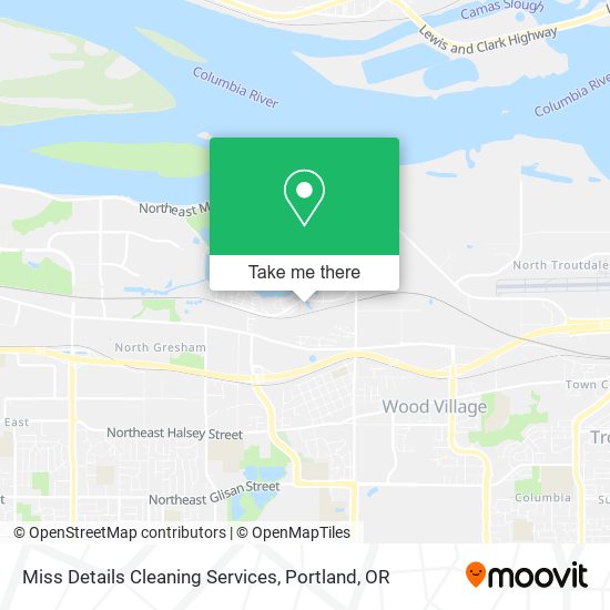 Miss Details Cleaning Services map