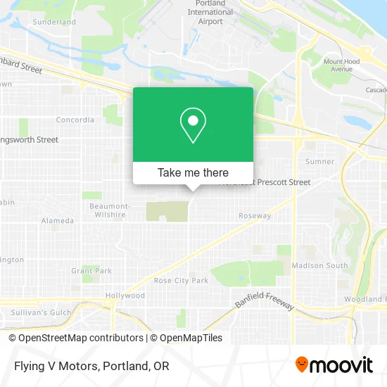 Flying V Motors map