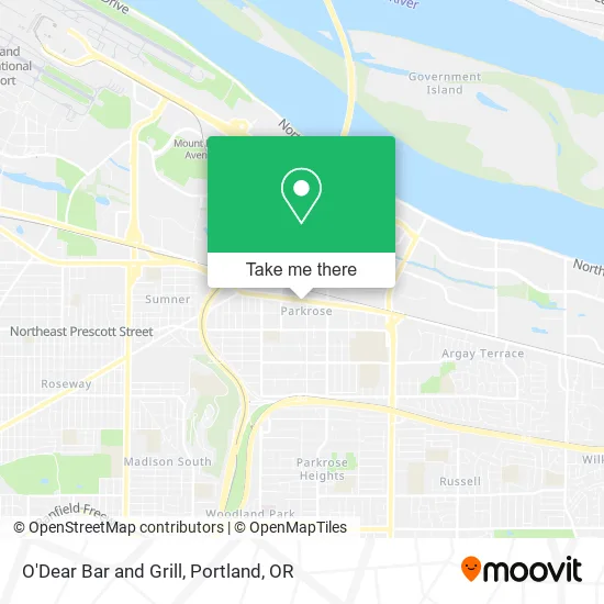 O'Dear Bar and Grill map