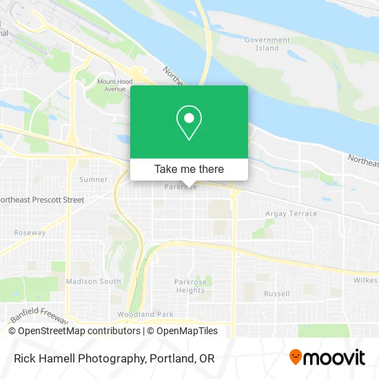 Rick Hamell Photography map