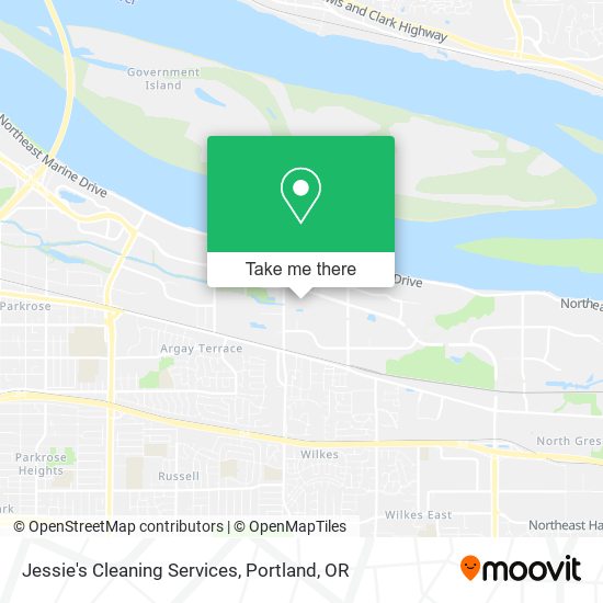Jessie's Cleaning Services map