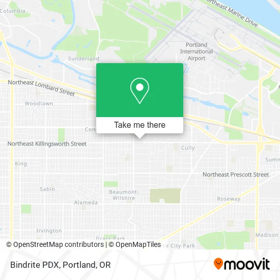 Bindrite PDX map