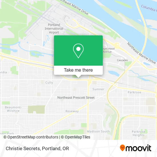 Christie Secrets map