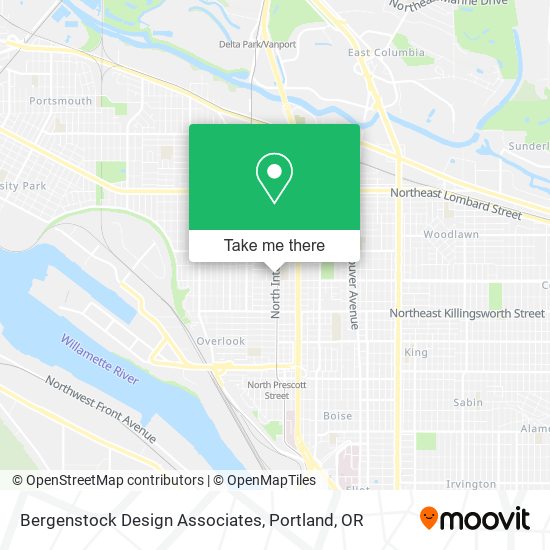 Mapa de Bergenstock Design Associates