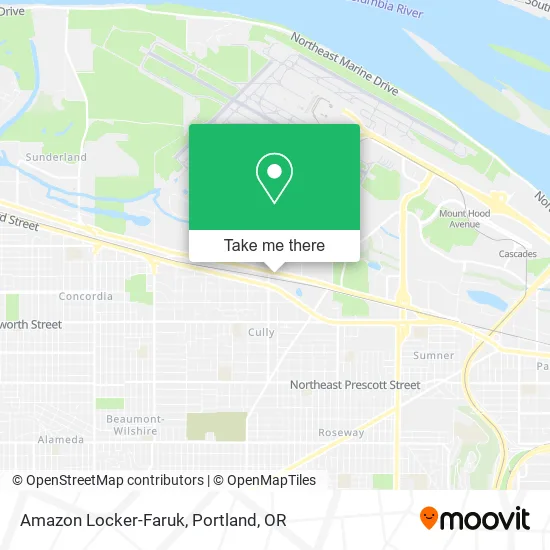 Amazon Locker-Faruk map