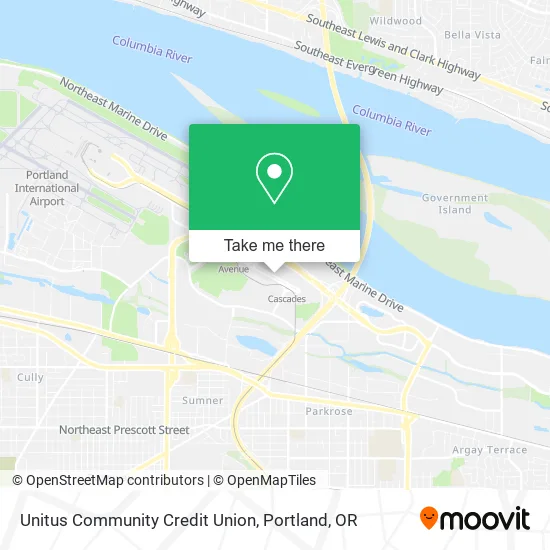 Unitus Community Credit Union map