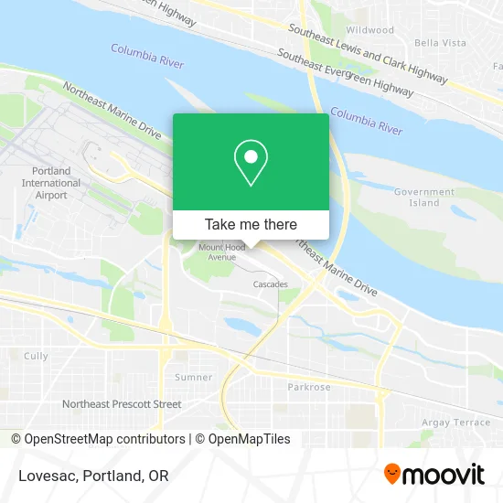 Lovesac map