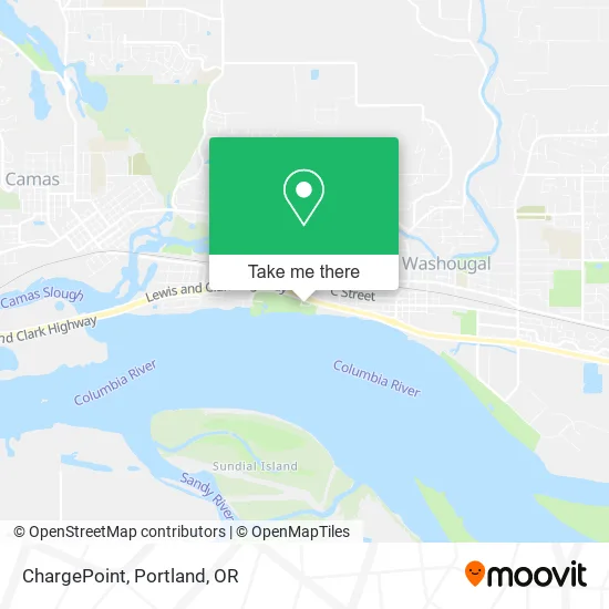 ChargePoint map