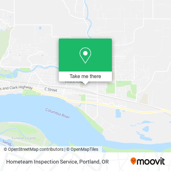 Hometeam Inspection Service map