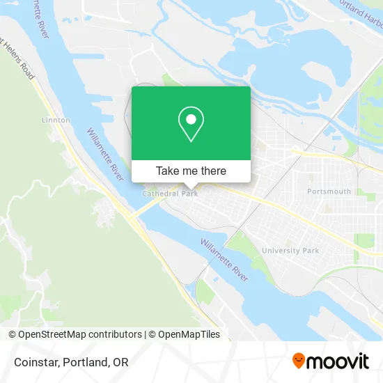 Coinstar map