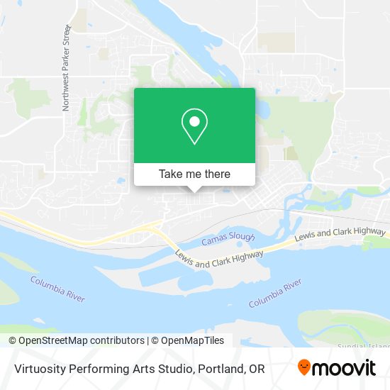 Mapa de Virtuosity Performing Arts Studio