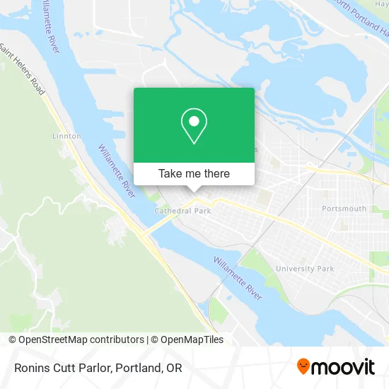 Ronins Cutt Parlor map