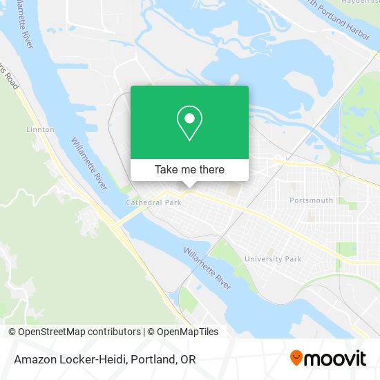 Amazon Locker-Heidi map