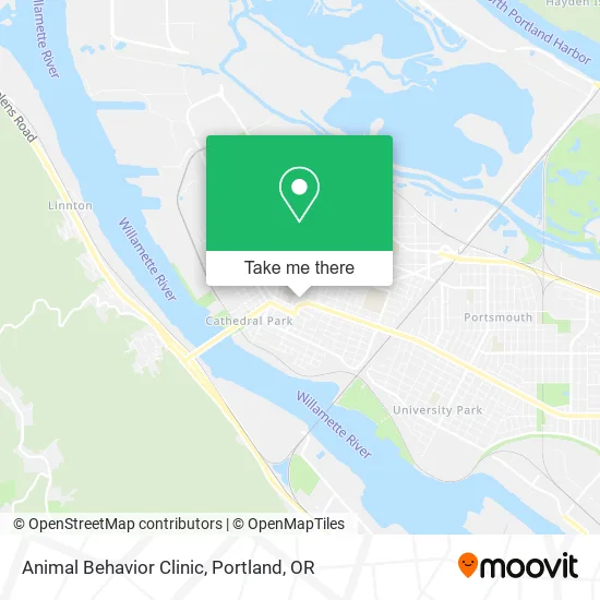 Animal Behavior Clinic map