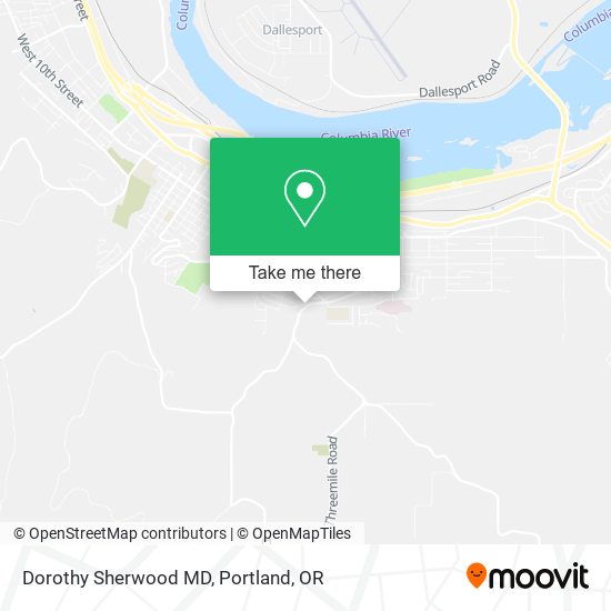 Dorothy Sherwood MD map