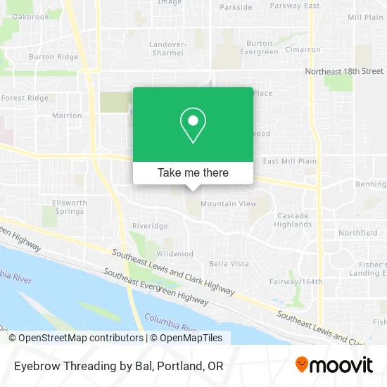 Eyebrow Threading by Bal map