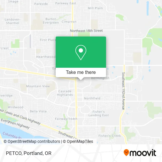 PETCO map