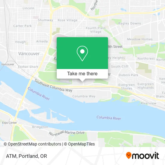 Mapa de ATM