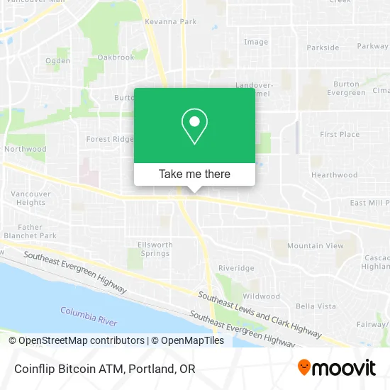 Coinflip Bitcoin ATM map