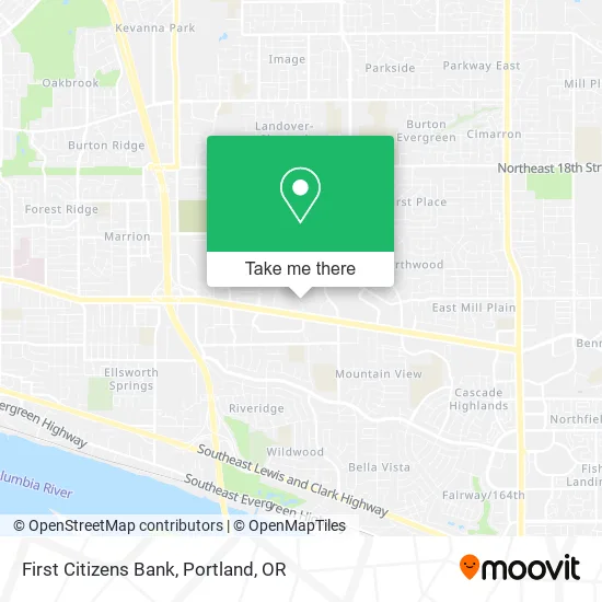 First Citizens Bank map