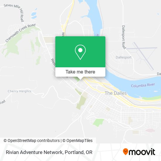 Rivian Adventure Network map