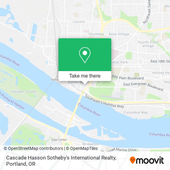 Cascade Hasson Sotheby's International Realty map