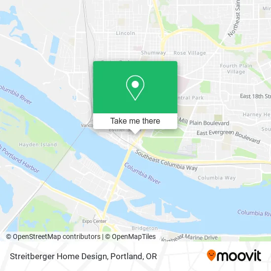Streitberger Home Design map
