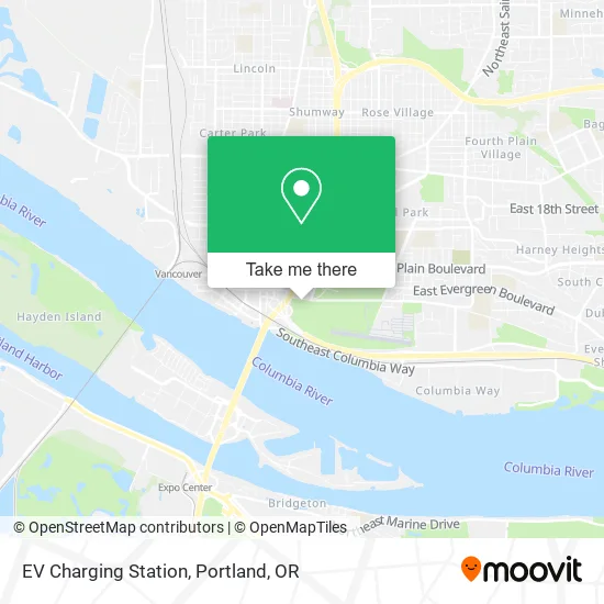 EV Charging Station map