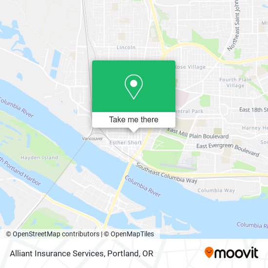 Mapa de Alliant Insurance Services