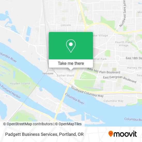 Padgett Business Services map
