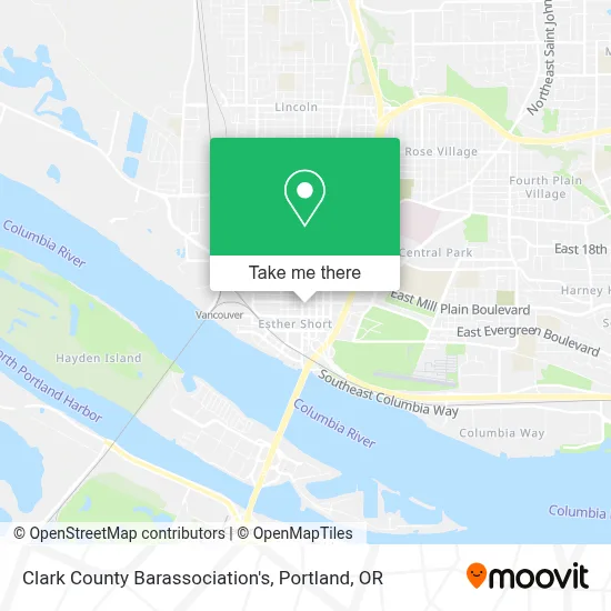 Clark County Barassociation's map