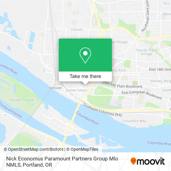 Nick Economus Paramount Partners Group Mlo NMLS map