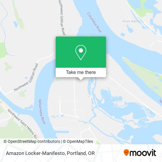 Amazon Locker-Manifesto map