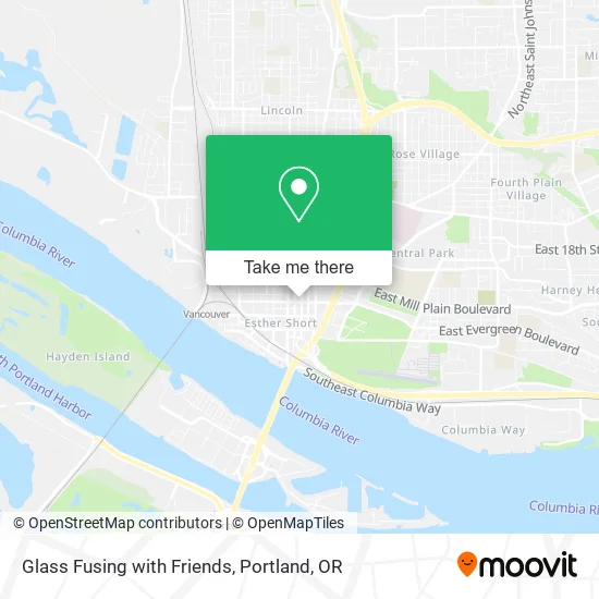 Glass Fusing with Friends map