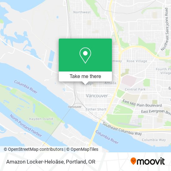 Amazon Locker-Heloãse map