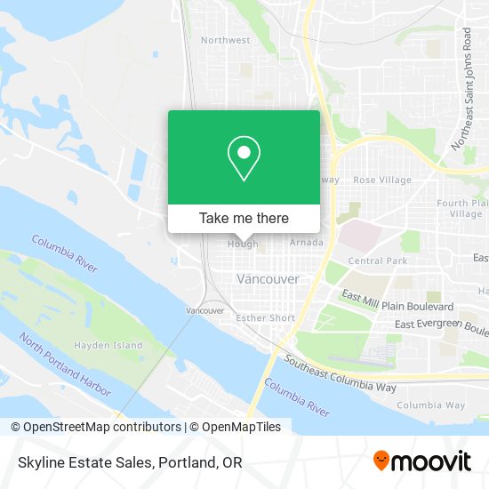 Skyline Estate Sales map